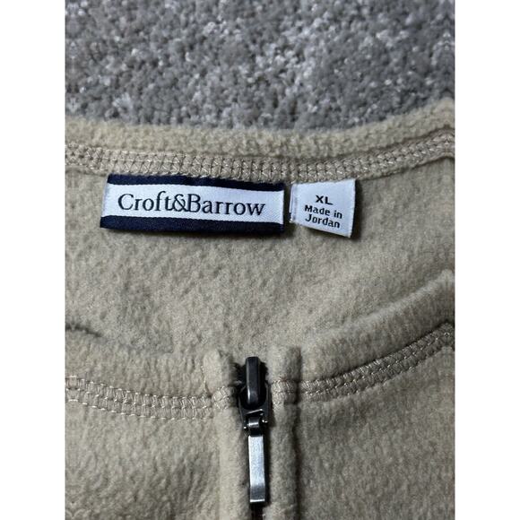 Vtg Womens XL Sweater Zip Snowflakes Cardinals Birds Cozy Winter Cottagecore - Picture 9 of 11